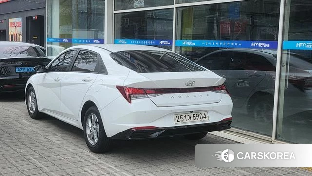 Hyundai Avante (CN7) 2021 Белый из Кореи, фото 6