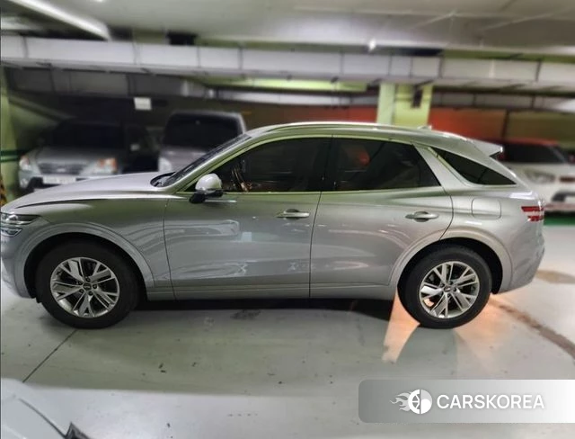 Genesis GV70 2021 Серебристо-серый из Кореи, фото 3
