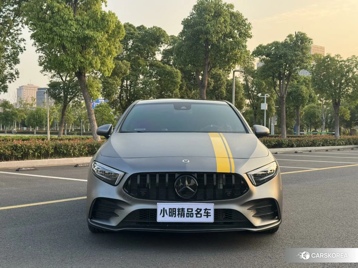 Mercedes-Benz Class A AMG (imported) 2021 Серебристо-серый из Китая, фото 4
