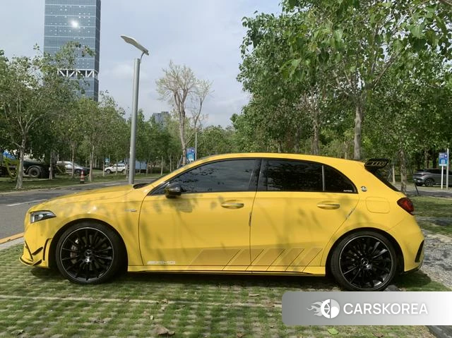 Mercedes-Benz Class A AMG (imported) 2023 Желтый из Китая, фото 6