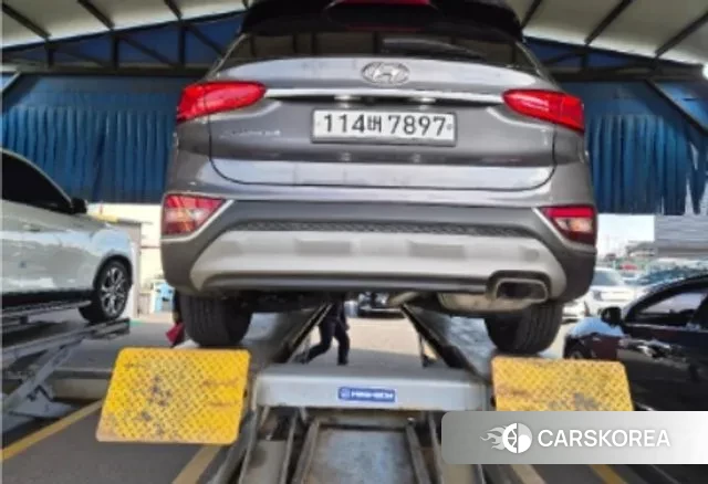 Hyundai Santa Fe TM 2020 Серый из Кореи, фото 3