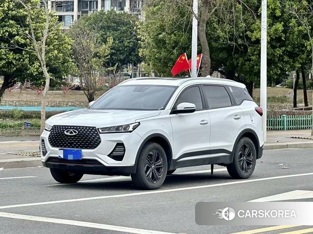 Chery Tiggo 7 2024 Белый из Китая, фото 3