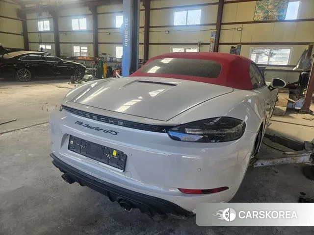 Porsche 718 Boxster 2024 Серебряный из Кореи, фото 4
