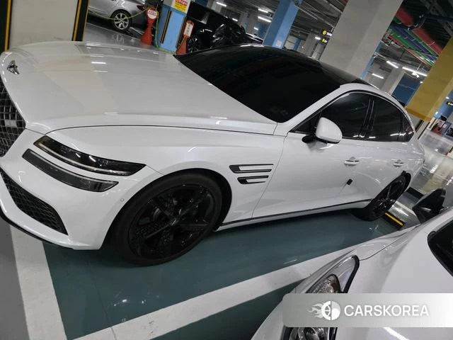 Genesis G80 (RG3) 2022 Белый из Кореи, фото 3