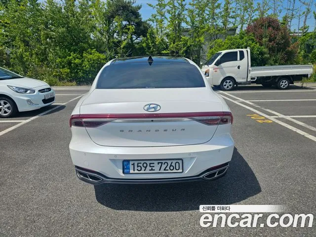 Hyundai The New Grandeur IG Hybrid 2020 Белый из Кореи, фото 6