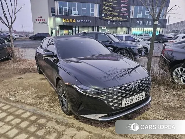 Hyundai The New Grandeur IG 2021 Черный из Кореи, фото 4