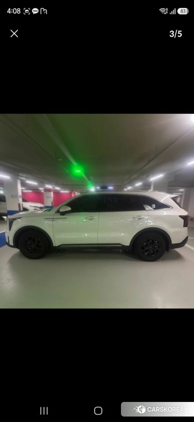 Kia The New Sorento 4th Generation 2024 Белый из Кореи, фото 3