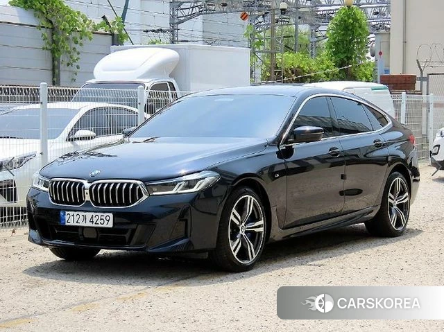 BMW 6 Series GT (G32) 2023 Черный из Кореи, фото 3