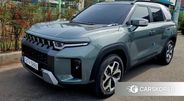 Ssangyong Torres 2024 Зеленый из Кореи, фото 3