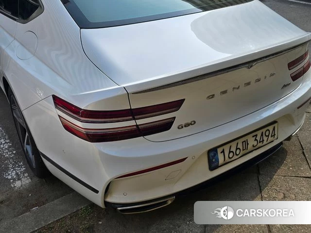 Genesis G80 (RG3) 2022 Белый из Кореи, фото 3