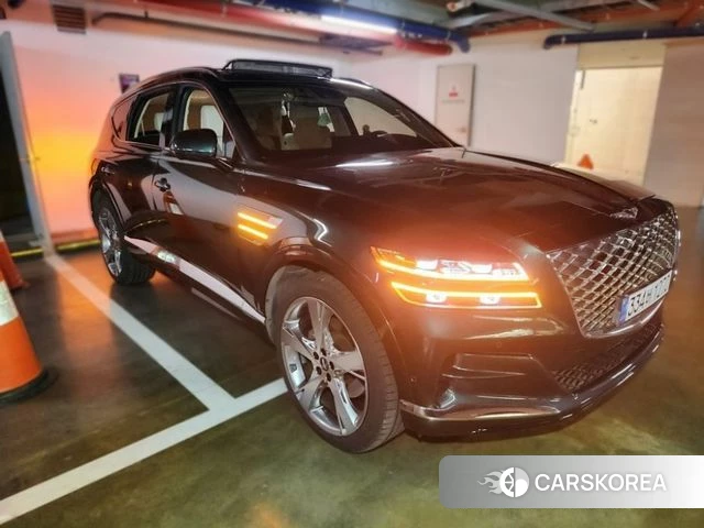 Genesis GV80 2021 Темно-зеленый из Кореи, фото 5