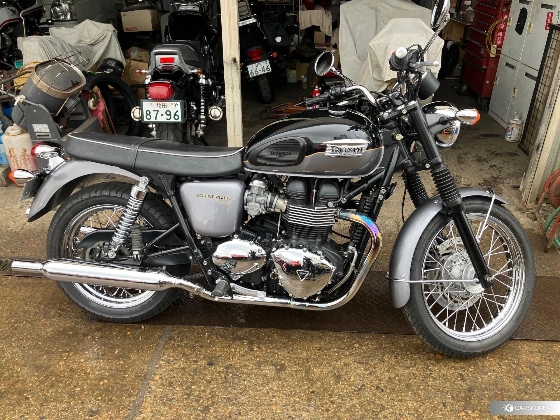 Проданный Triumph BONNEVILLE T100 2013 из Японии, фото 3