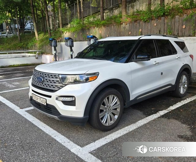 Ford Explorer 6th Generation 2020 Белый из Кореи, фото 5