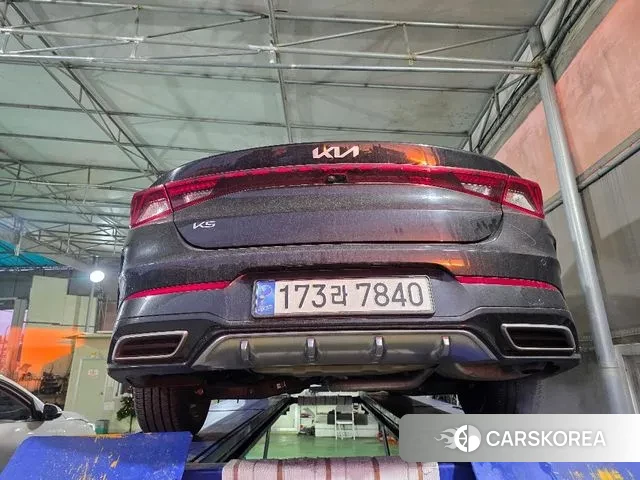 Kia K5 3rd generation 2022 Черный из Кореи, фото 3