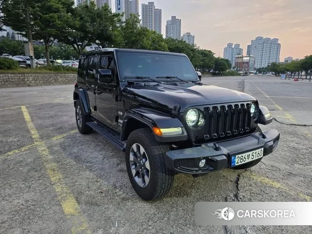 Jeep Wrangler (JL) 2022 Черный из Кореи, фото 3