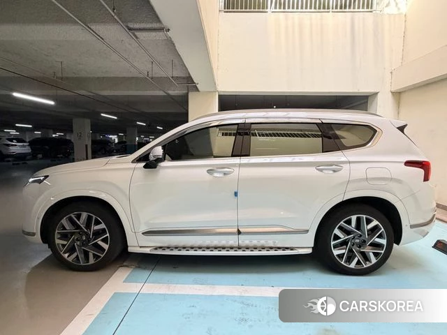 Hyundai The New Santa Fe 2023 Белый из Кореи, фото 4