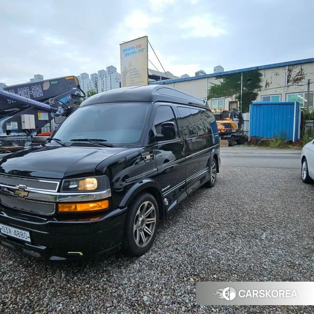 Chevrolet Express Van 2018 Черный из Кореи, фото 3