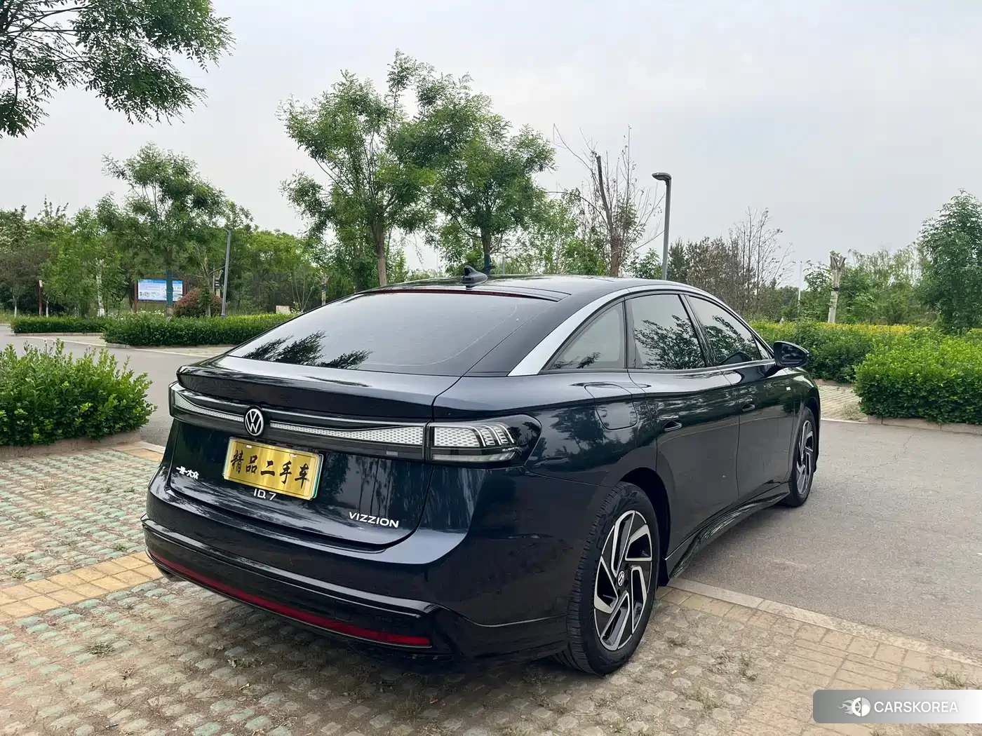 Volkswagen ID.7 VIZZION 2025 Синий из Китая, фото 3