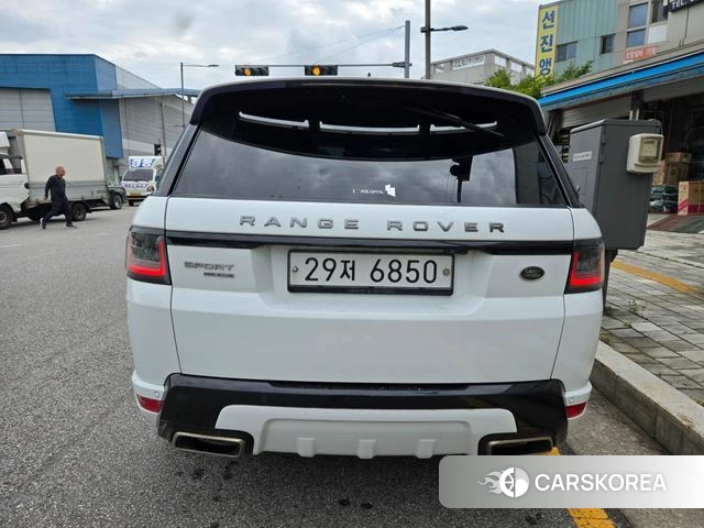 Land Rover Range Rover Sport 2nd Generation 2018 Белый из Кореи, фото 4