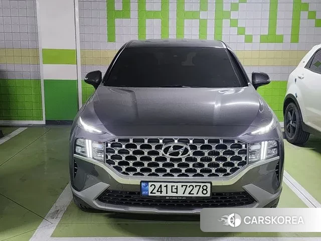 Hyundai The New Santa Fe 2021 Серый из Кореи, фото 3