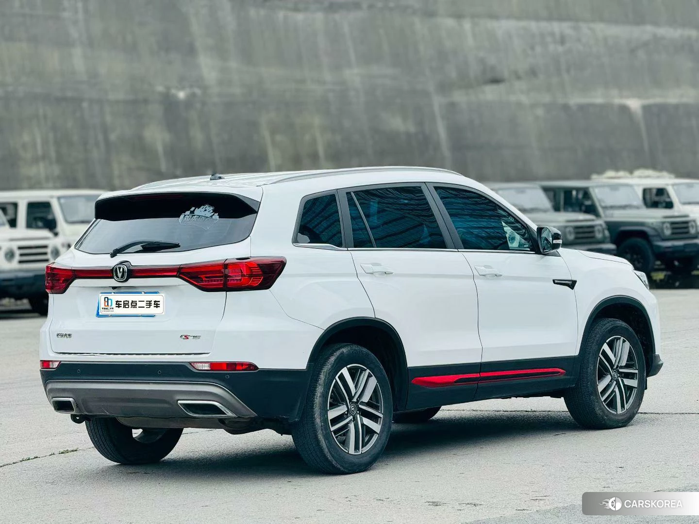 Chang'an CS75 2021 Белый из Китая, фото 3