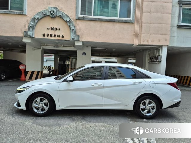 Hyundai Avante (CN7) 2021 Белый из Кореи, фото 6