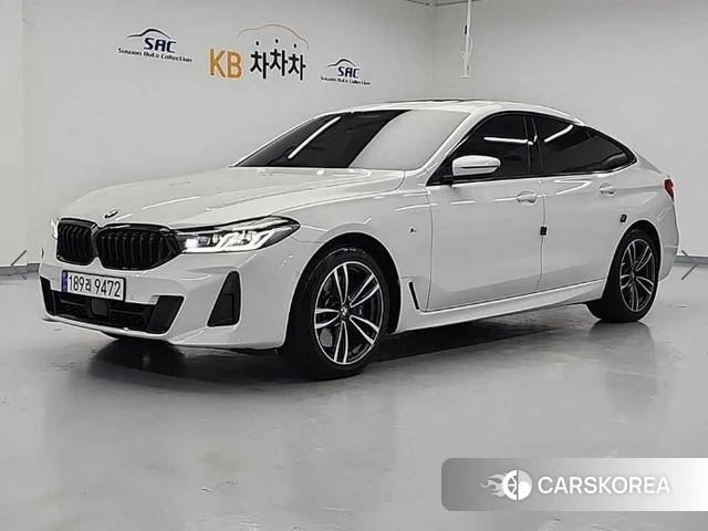 BMW 6 Series GT (G32) 2022 Белый из Кореи, фото 3