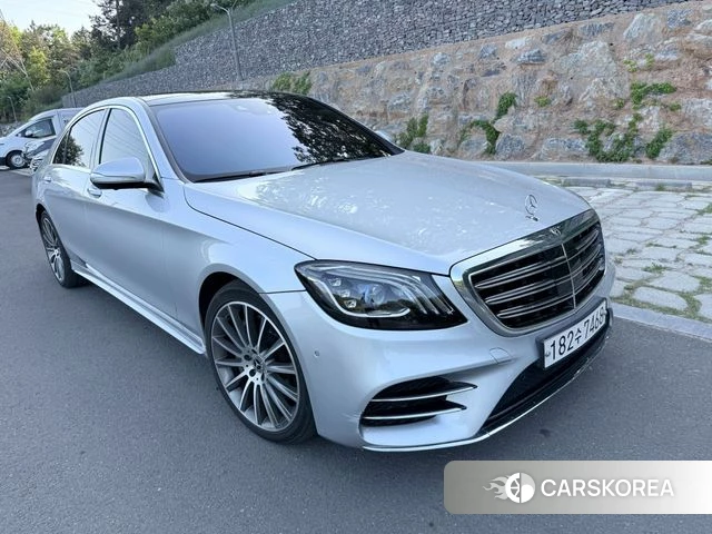 Mercedes-Benz S-Class W222 2018 Серебряный из Кореи, фото 3