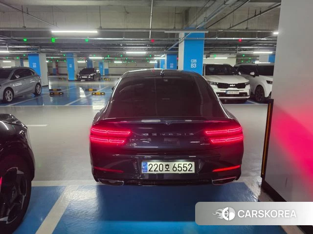 Genesis G80 (RG3) 2023 Черный из Кореи, фото 3