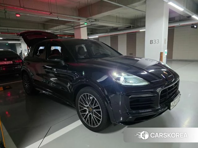 Porsche Cayenne (PO536) 2019 Черный из Кореи, фото 6