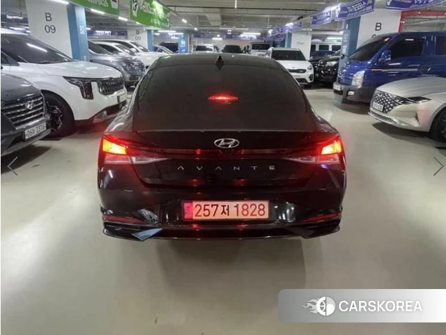 Hyundai Avante (CN7) 2022 Черный из Кореи, фото 3