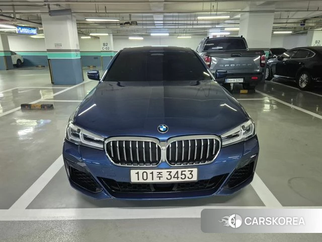 BMW 5 Series (G30) 2020 Синий из Кореи, фото 5