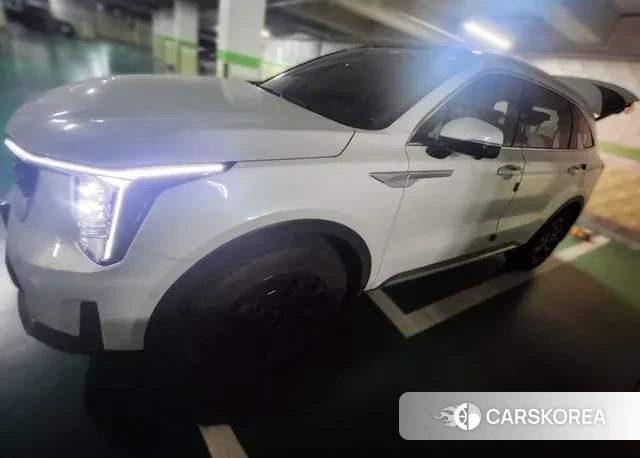 Kia The New Sorento 4th Generation 2024 Белый из Кореи, фото 3