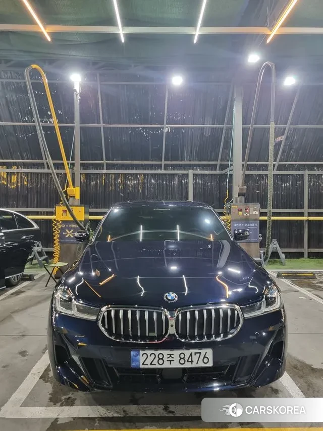 BMW 6 Series GT (G32) 2023 Синий из Кореи, фото 3