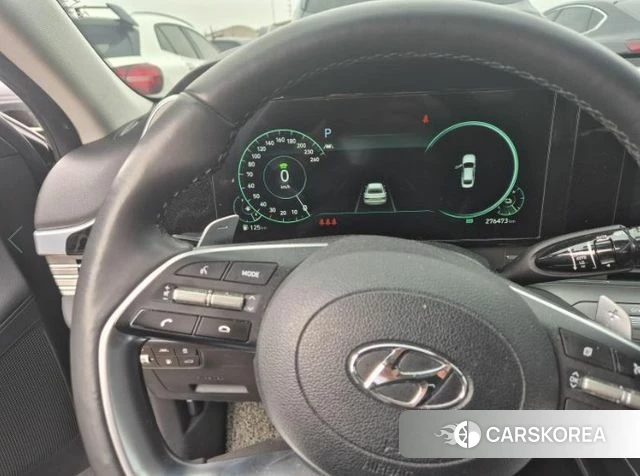Hyundai The New Grandeur IG Hybrid 2021 Черный из Кореи, фото 3