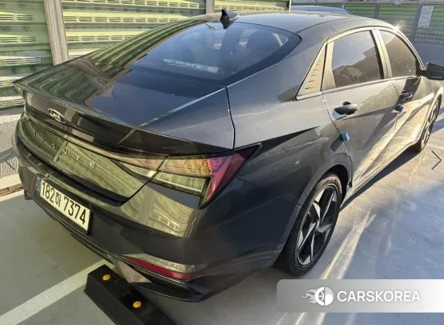 Hyundai Avante (CN7) 2021 Серый из Кореи, фото 3