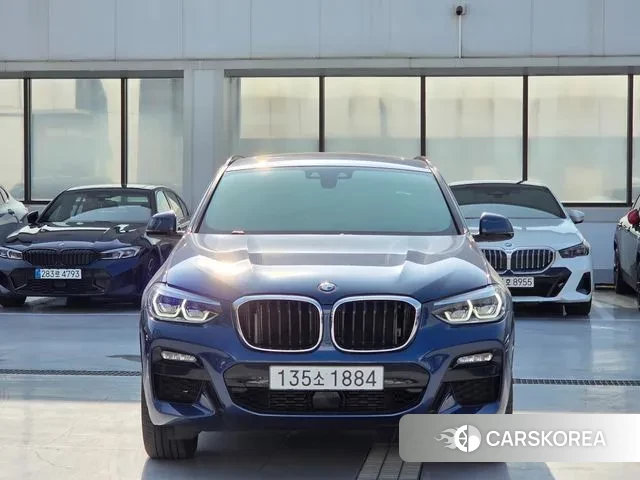 BMW X4 (G02) 2020 Синий из Кореи, фото 6