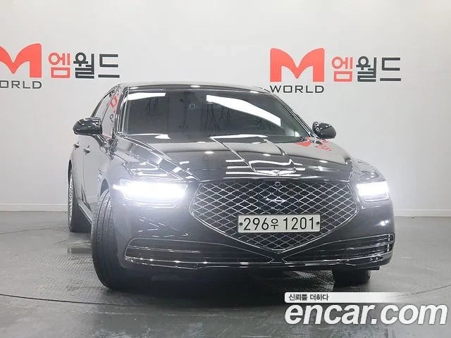 Genesis G90 2020 Черный из Кореи, фото 3
