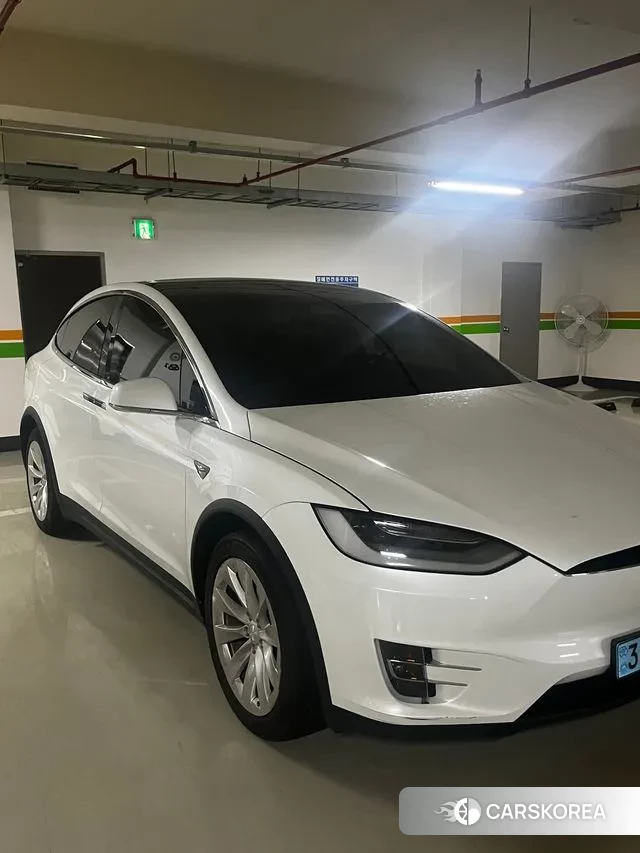 Tesla Model X 2020 Белый из Кореи, фото 3