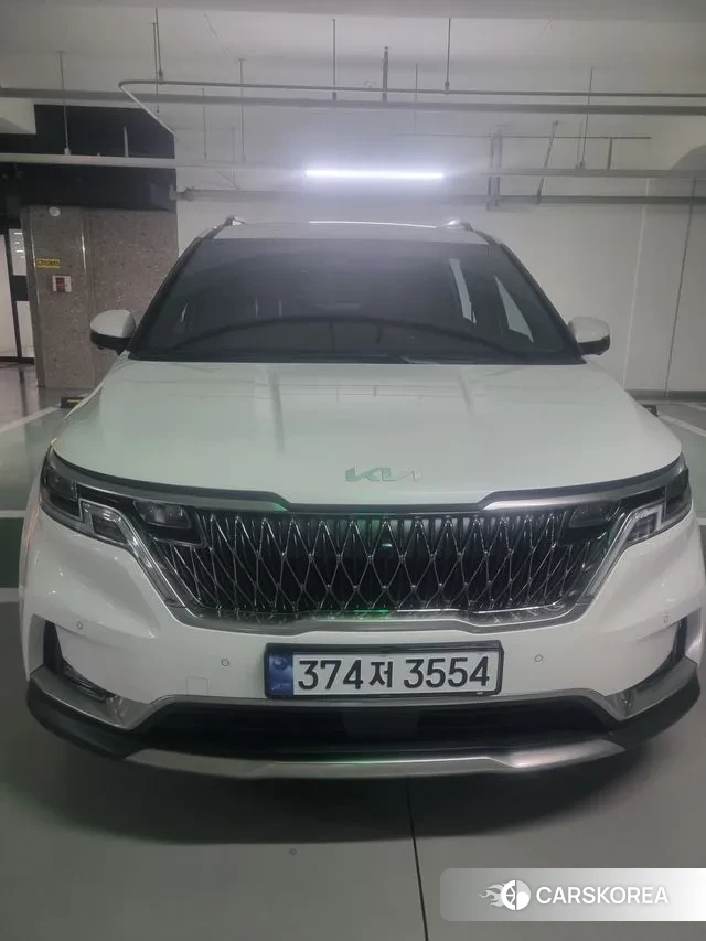 Kia Carnival 4th generation 2023 Белый из Кореи, фото 5