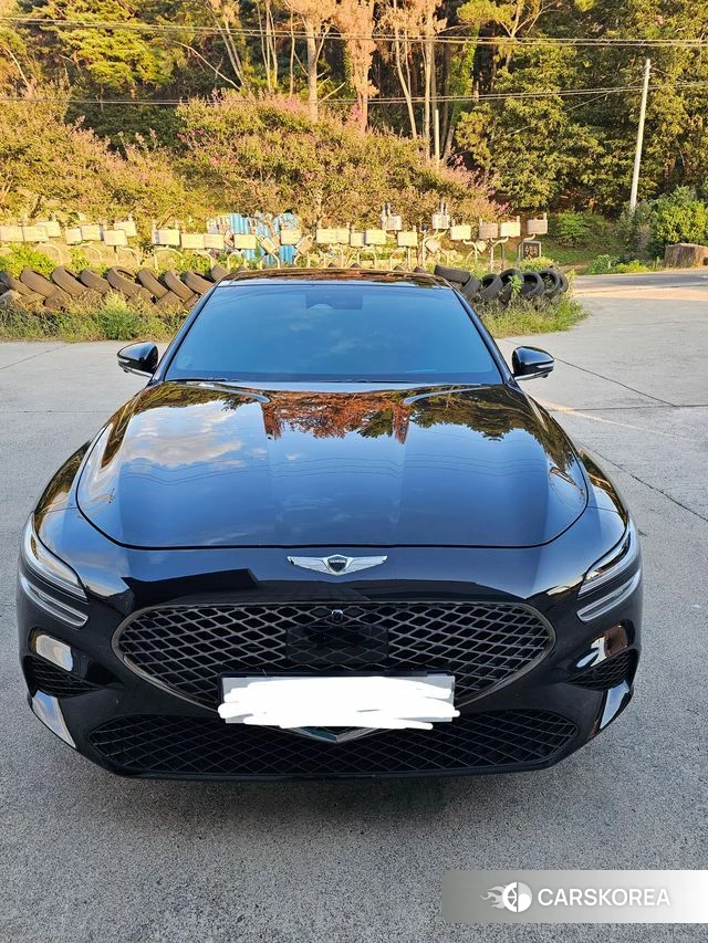 Genesis The New G70 2022 Черный из Кореи, фото 6