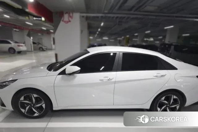 Hyundai Avante (CN7) 2020 Белый из Кореи, фото 3