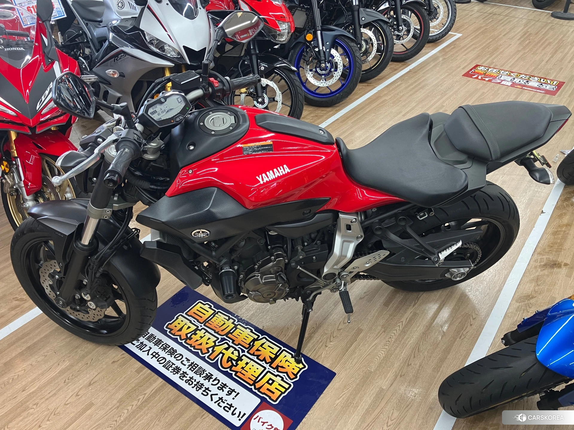 Проданный Yamaha MT-07 ABS id 4191793 из Японии, фото 2