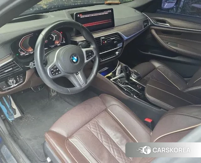 BMW 5 Series (G30) 2020 Синий из Кореи, фото 3