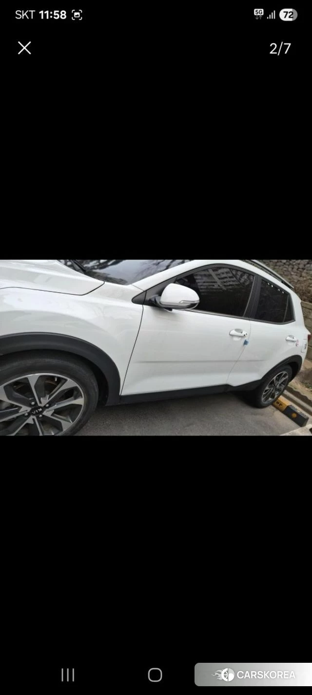 Kia Stonic 2018 Белый из Кореи, фото 3