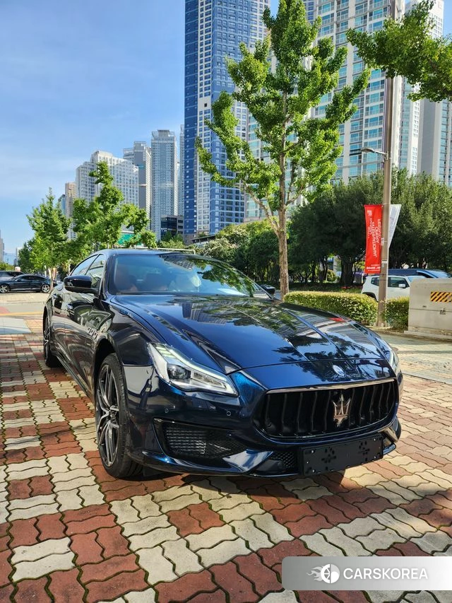 Maserati Quattroporte 2023 Синий из Кореи, фото 3