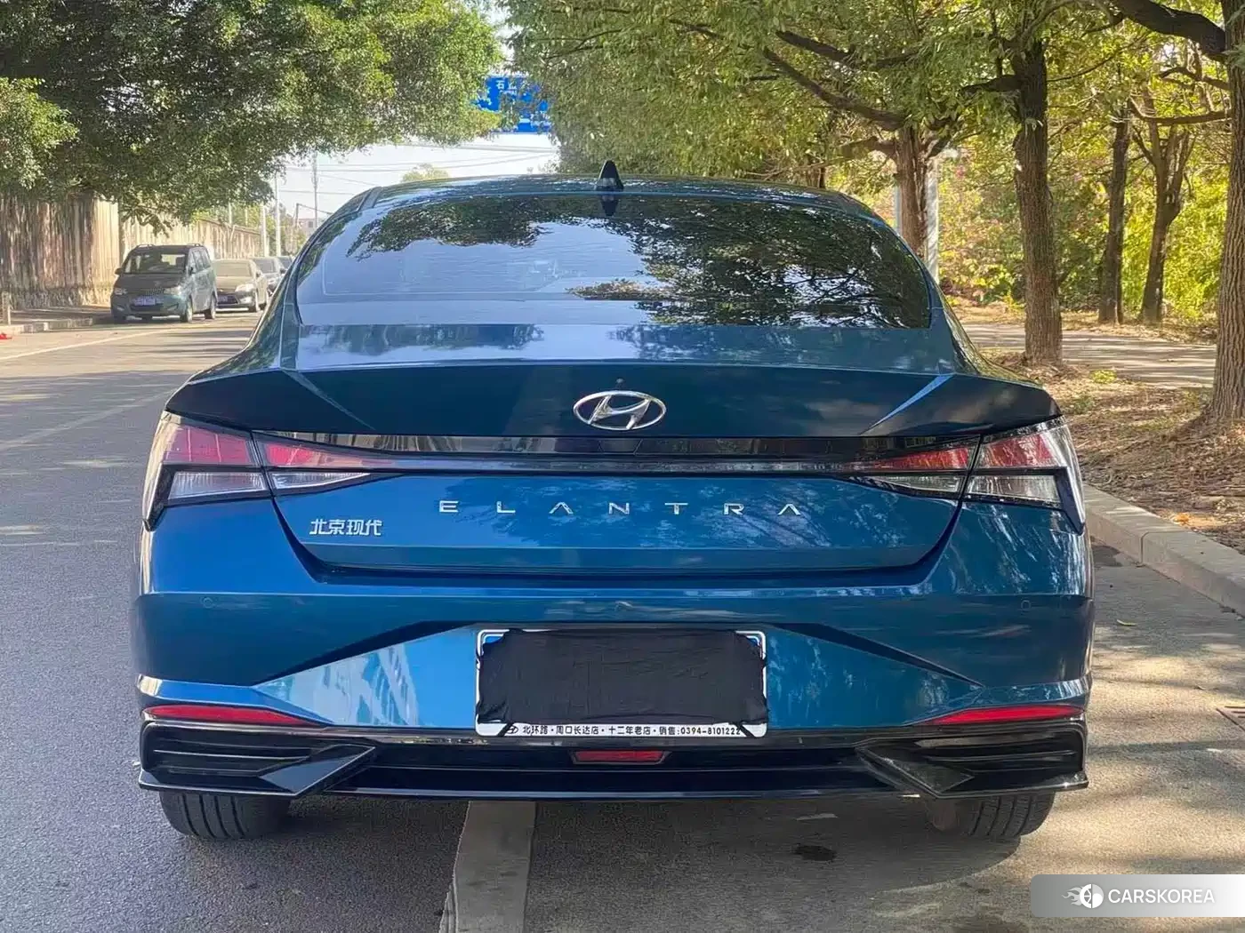 Hyundai Elantra 2023 Синий из Китая, фото 3