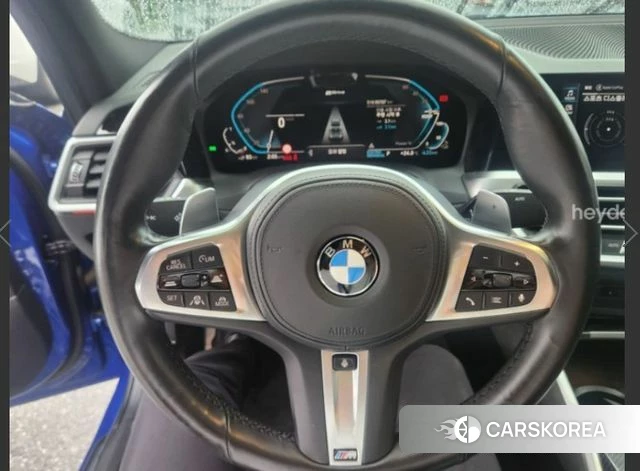 BMW 3 Series (G20) 2021 Синий из Кореи, фото 3