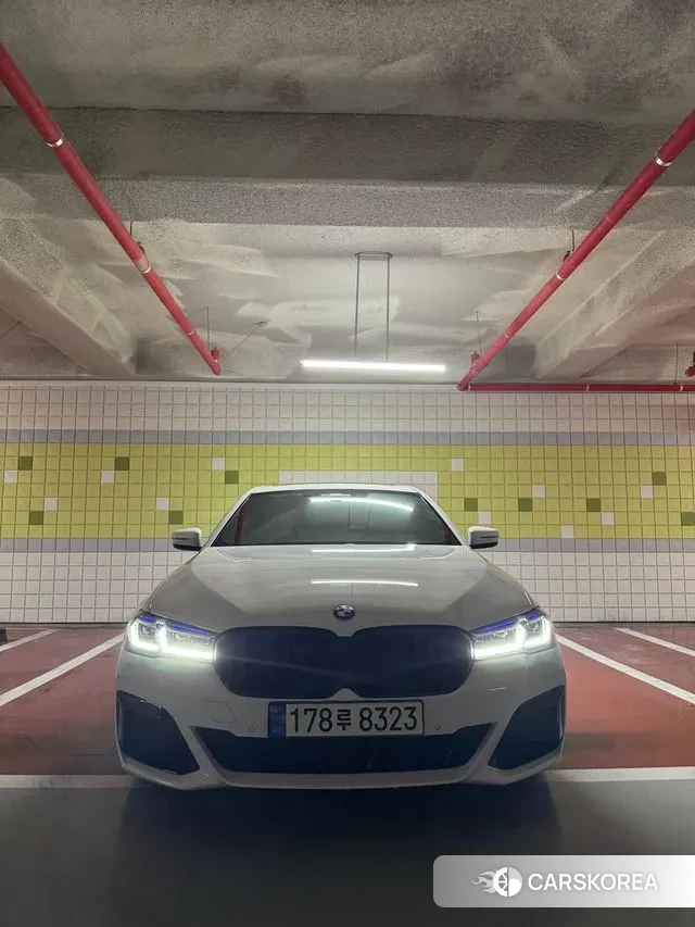 BMW 5 Series (G30) 2021 Белый из Кореи, фото 3