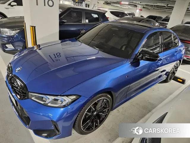 BMW 3 Series (G20) 2023 Синий из Кореи, фото 3